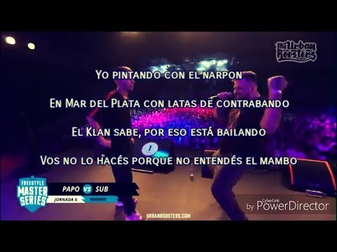 SUB vs PAPO [BATALLA SUBTITULADA] Sangre & Deluxe - FMS Argentina 🌟 Jornada 6 - Temp2019 HD