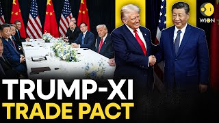 Download lagu Trump and Xi Sign One-Year Rare Earths Deal, US Cuts China's Fentanyl Tariffs | WION Originals mp3 Download lagu Trump and Xi Sign One-Year Rare Earths Deal, US Cuts China's Fentanyl Tariffs | WION Originals mp3