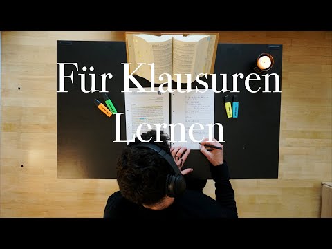 Studying for exams in law school