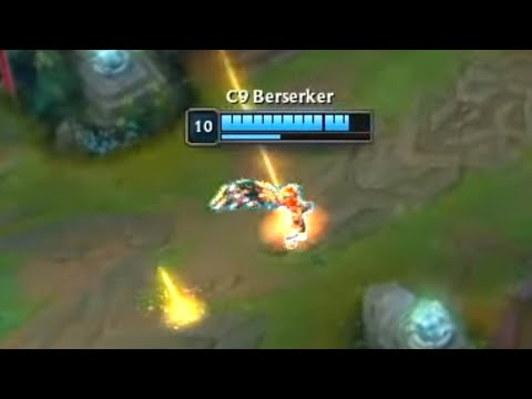 C9 Berserker MISSCLICK FLASH DISASTER | BLG vs C9