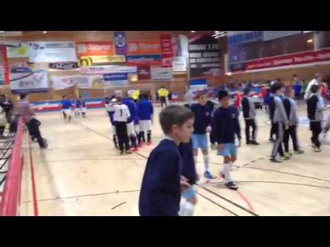 FDS Suomi warm up ready to play at Ulm