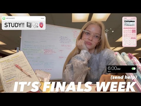 ⊹ ࣪ ˖  a productive finals week (i'm exhausted) ⊹ ࣪ ˖
