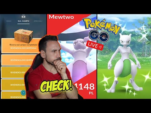 Cerco Mewtwo Shiny! Live Brabra Ita
