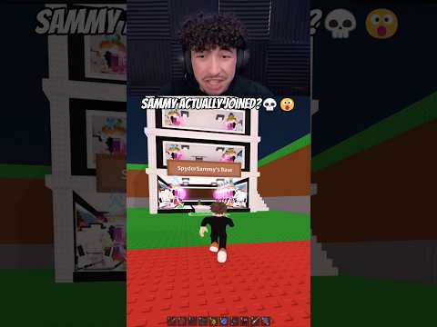 SAMMY ACTUALLY JOINED💀😱 #roblox #stealabrainrot