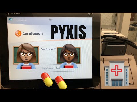 How to use a PYXIS machine | Automated Dispensing Cabinet | Pharmacy Technician