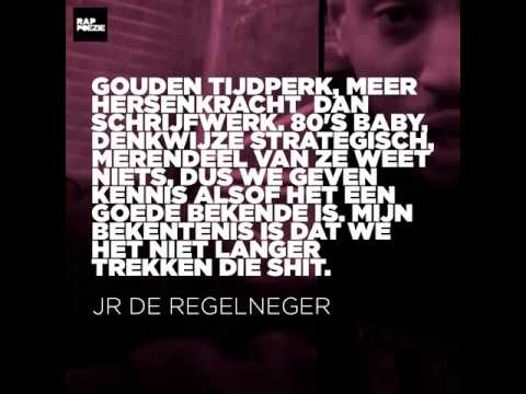 Rappoëzie 279. JR de Regelneger - Zieke Blauwe Straat (Prod. Golden Era Beats)
