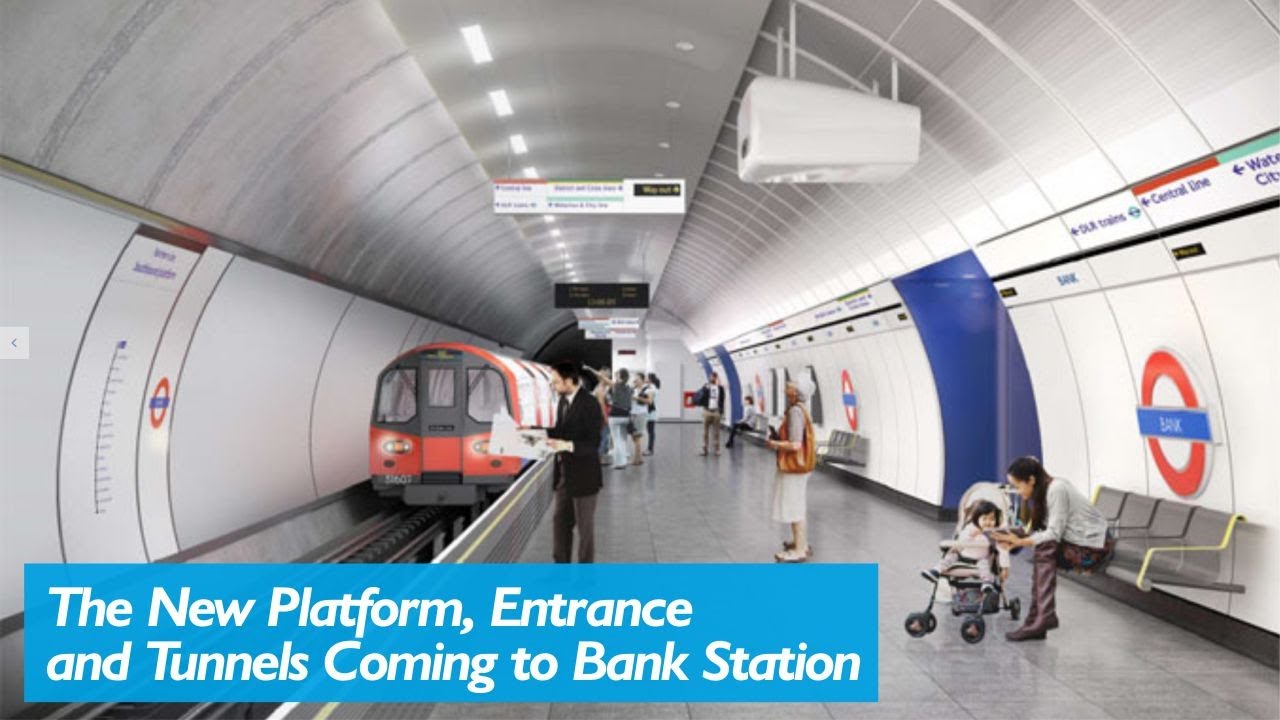 The New Northern Line Platform at Bank