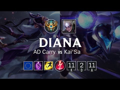 Diana Bot vs Kai'Sa - EUW Challenger Patch 8.20