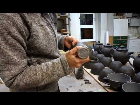 Tekopp från lera till bord: del 4 dekor