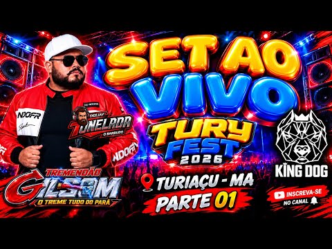 SET AO VIVO TREMENDÃO GILSOM, TURY FEST. TURIAÇU - MA. DJ TONELADA, PARTE 01.