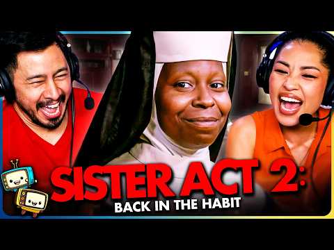 SISTER ACT 2 Movie Reaction! Whoopi Goldberg, Lauryn Hill, Kathy Najimy, Maggie Smith w/ Jaby Koay