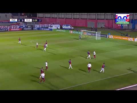 Paraná 2 x 1 Fluminense HD Melhores Momentos e Gols   Brasileirão 04 06 2018