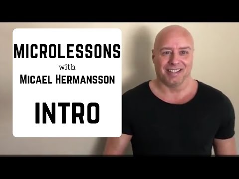 Microlessons with Micael Hermansson - intro