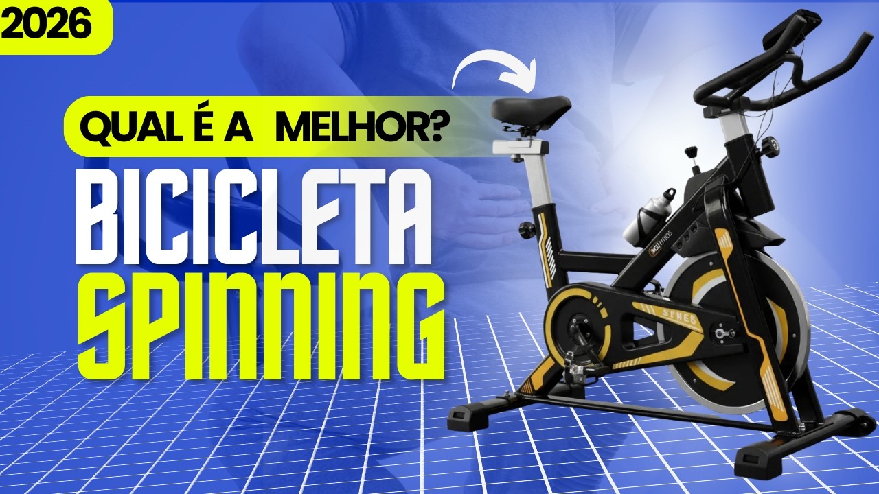 As 4 MELHORES BICICLETAS SPINNING para Comprar em 2026( Qual a Melhor para Perder Peso?)