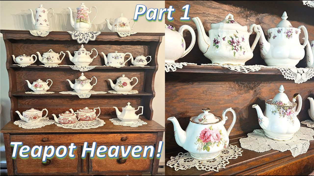 Growing My TEAPOT COLLECTION - Part 1 | Rare Vintage English Teapots I've Found