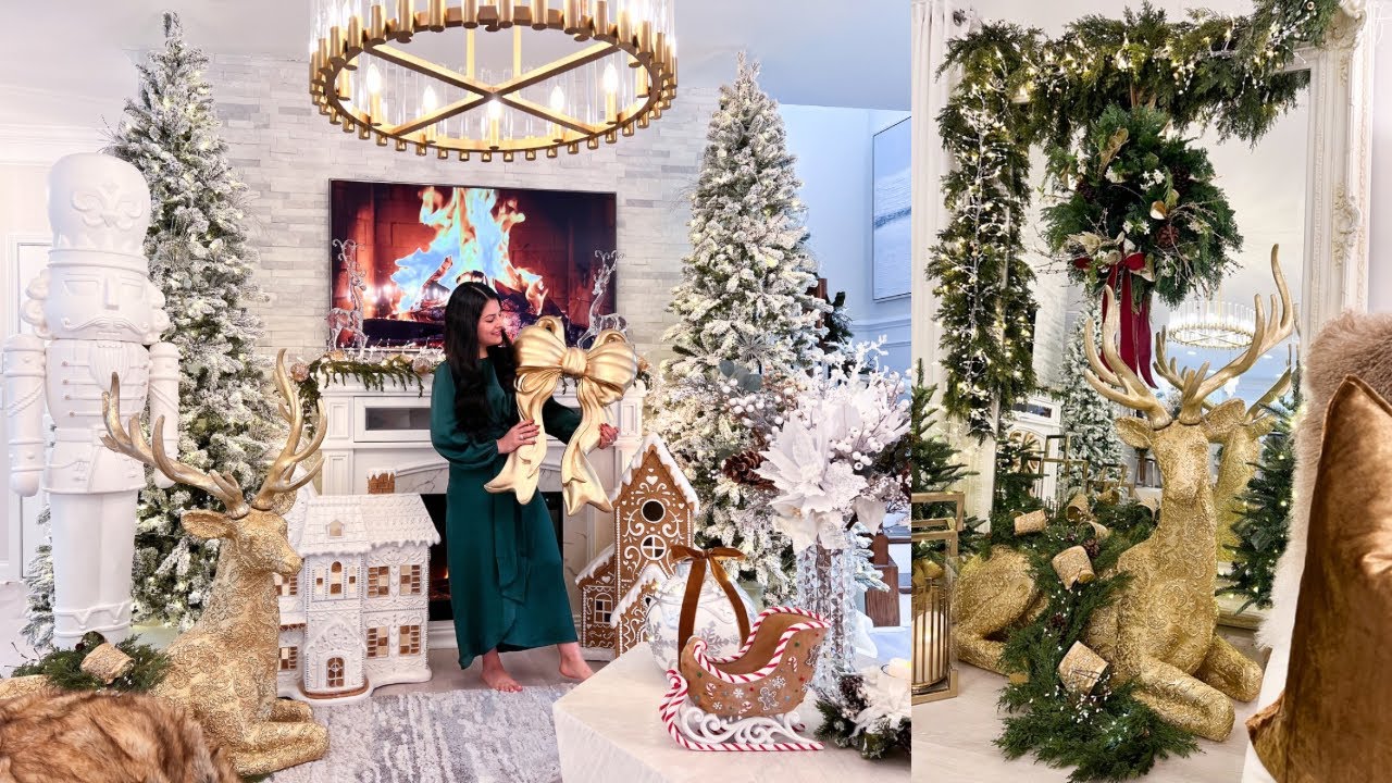 ULTIMATE CHRISTMAS DECORATE WITH ME | Christmas Decorating Ideas | Christmas Decor Ideas