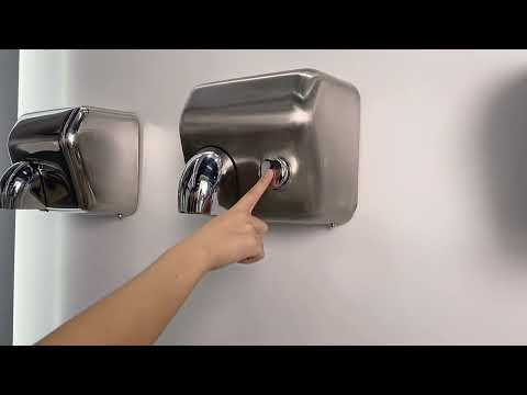 Ss heavy traffic hand dryer