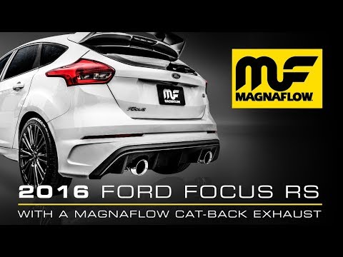 2016 Ford Focus RS with Magnaflow Cat-Back Exhaust