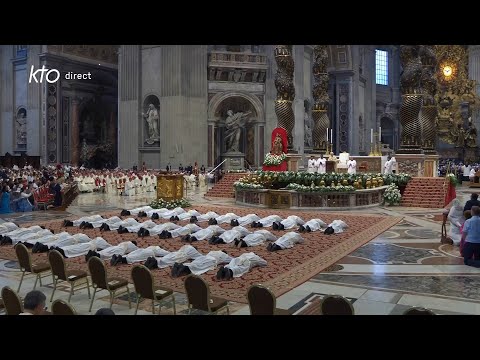 Messe présidée par Léon XIV pour la solennité du Sacré-Coeur de Jésus et le Jubilé des prêtres