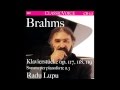 Radu Lupu, Brahms Piano Sonata No.3 in F minor op.5 - HarpsichordA6 Radu Lupu, Brahms Piano Sonata No.3 in F minor op.5