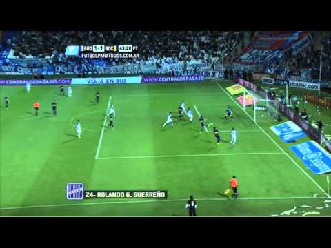 Gol de García Guerreño.Godoy Cruz 1 Boca 1.Fecha 12.Torneo Primera División 2014.FPT