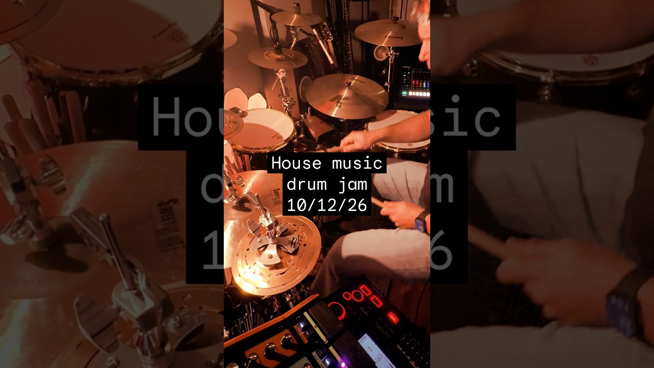 House music drum jam
