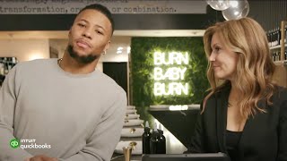  Saquon Barkley and Alchemy Scent Bar mix up