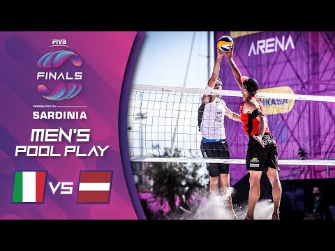Nicolai/Lupo vs Plavins/Tocs - Full Pool Play Match | World Tour Finals 2021