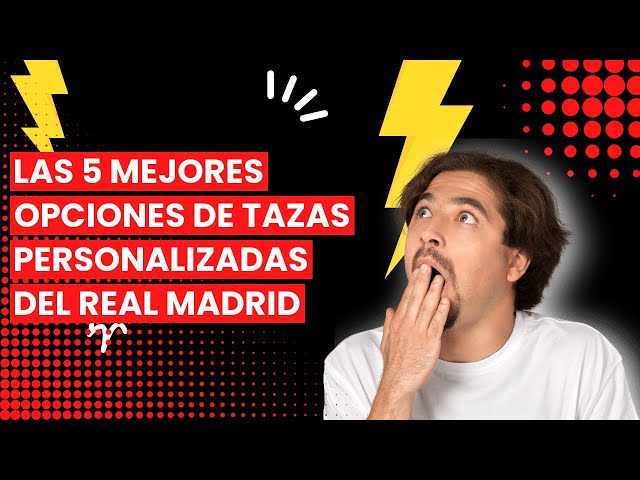 Vídeo relacionado con Taza personalizada Real Madrid - Regalo Original para aficionados del Futol - Personaliza tu taza de desayuno - Taza de Desayuno café