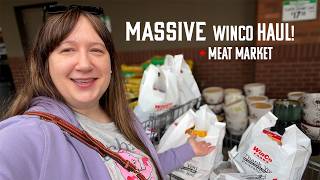 Massive WinCo Grocery Haul For The Week Plus Local Oregon Butcher Shop Visit