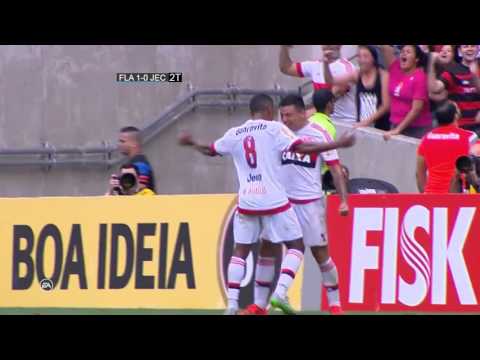 GOLAÇO de Ayrton | Flamengo x Joinville | Brasileirão 2015