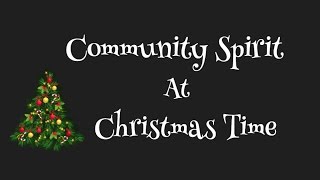 Community Spirit At Christmas Time Let's Get Together