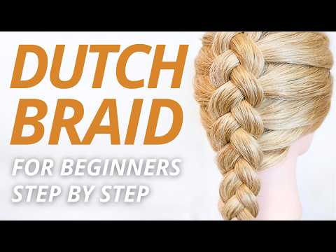 How to Dutch Braid With ZERO EXPERIENCE‼️ Try this EASY Step-by-Step Tutorial For Total Beginners