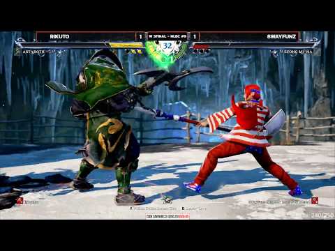 Soul Calibur 6 @ NLBC Online #9 - Rikuto vs 8WayFunz [4K/60fps]