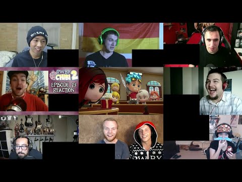 RWBY Chibi Season 2, Episode 13 Reaction Mashup | #rwbychibi #rwby #reaction #reactionmashup