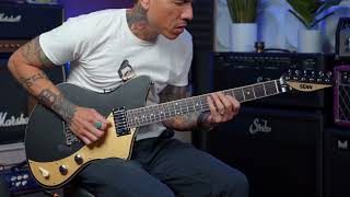 Video thumbnail for Demo: Jeff Senn Model One Anniversary LTD demo video by R.J. Ronquillo by Eastwood Guitars