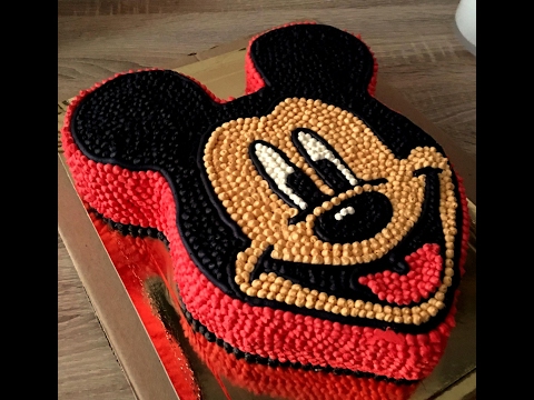 Mickey Mouse/Cake decorating