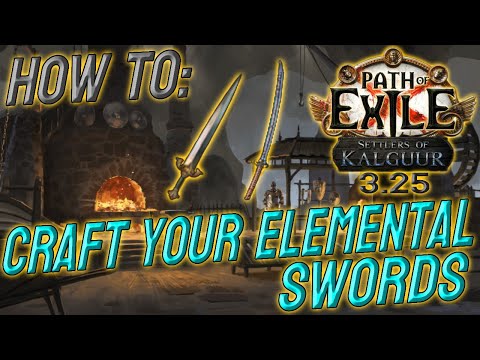 How To Craft Your Elemental Swords | Path of Exile [3.25]