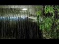 Heavy Rainstorm On Tin Roof Powerful Thunder Howling Wind Sounds On Stormy Night White Noise