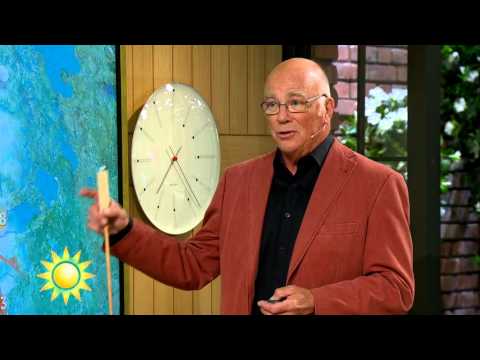 Väderspecial: dagens solstråle och dagens regnskur - Nyhetsmorgon (TV4)