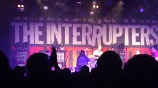 The Interrupters - Not Personal (Live debut) - Vancouver, BC - Oct 16, 2019