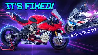 The Ducati is Fixed! But Is It Faster Than BMW?
