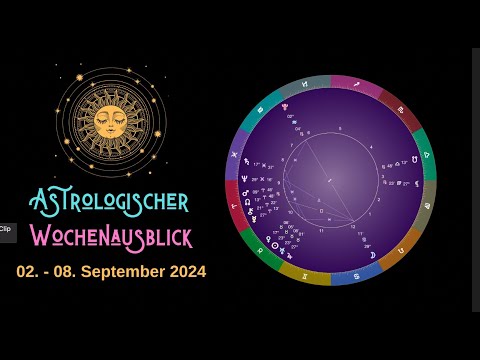 Astrologischer Wochenausblick in 3 Minuten 02.-08.09.2024 💖✨