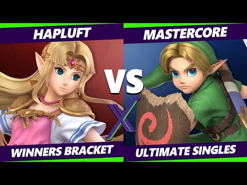 S@X 350 Online Winners Round 2 - Hapluft (Zelda) Vs. MasterCore (Young Link) Smash Ultimate - SSBU