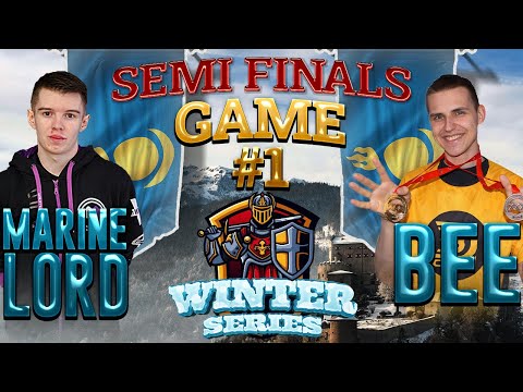 Age of Empires 4:  MarineLorD vs 3D! Bee - The Winter Series 1 Semi-Final (Game 1, Bo3)