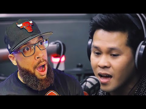 American Videographer FIRST time EVER hearing Marcelito Pomoy - The Prayer! BEST REACTION