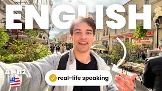 LEARN ENGLISH with This Summer City Vlog | How I Practice Speaking English by Myself
