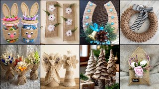 Easy Jute Crafts for Beginners | Handmade DIY Decor Ideas🌲🌿