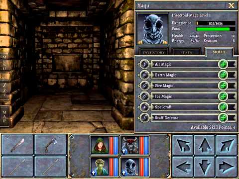 Legend of Grimrock by Almost Human: iOS iPad Air 2 Gameplay Footage - YouTube