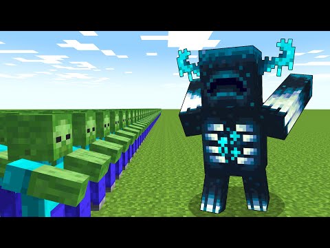 Massive MOB TOURNAMENT - Zombie Army vs Warden